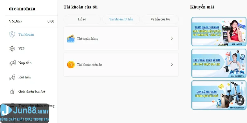 Chọn cách thức nhận tiền thuận tiện với bạn