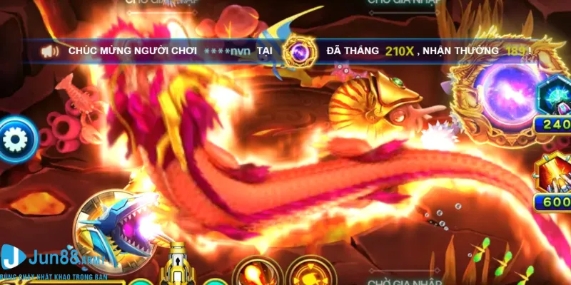 Điểm hấp dẫn đem lại sức hút cho Bắn cá ngũ long